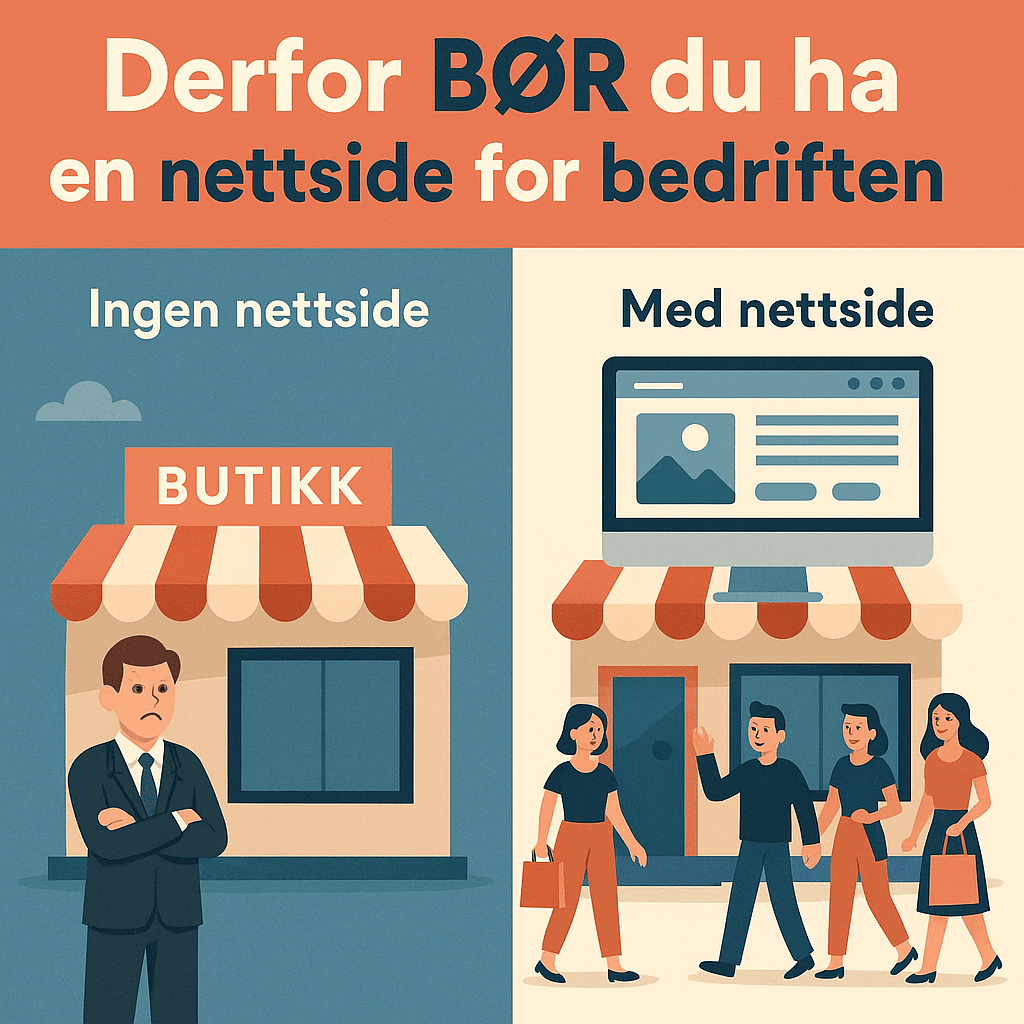 Nettside for bedrift: Derfor lønner det seg